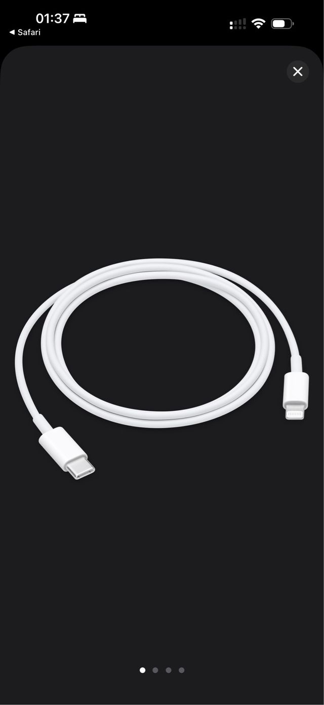 Cable Apple USB-C