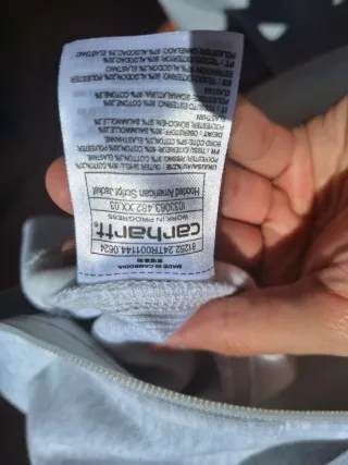 Abrigo Carhartt Gris Talla S