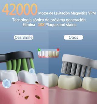 Cepillo Dientes Eléctrico OasiSmile 4 Modos