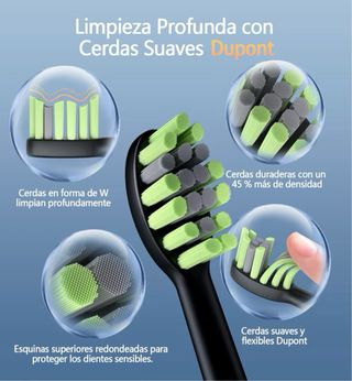 Cepillo Dientes Eléctrico OasiSmile 4 Modos