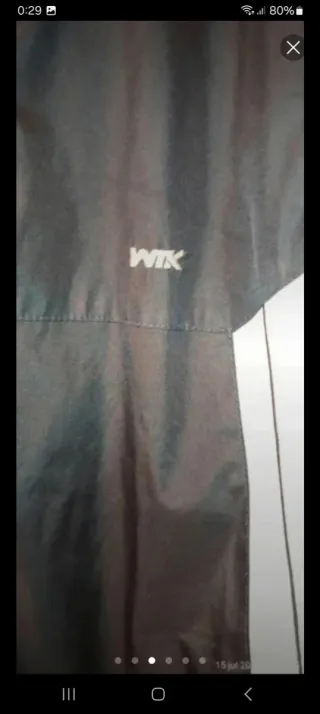 Cazadora Polar Negra y Blanca