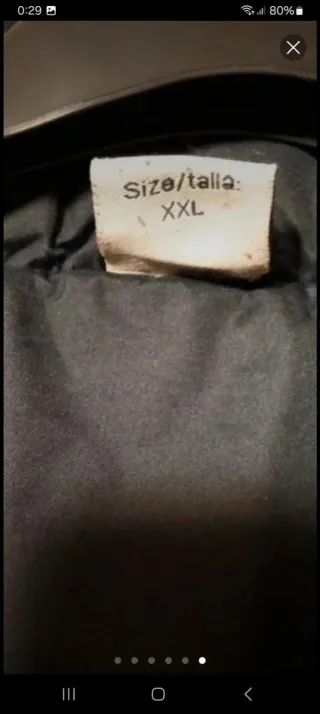 Cazadora Polar Negra y Blanca