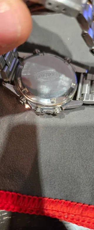Reloj Jaguar Cronógrafo Alarma Oro Plata