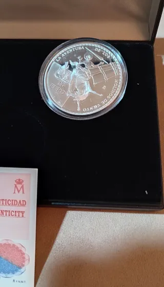 Monedas Quijote 10 Euros serie completa