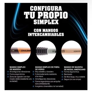 Martillo HALDER Simplex Plusbox Starterkit