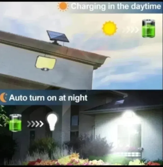 2 Focos Solares 234 LED