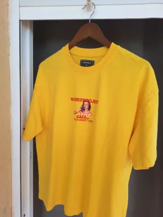 Camiseta Nude Project Amarilla
