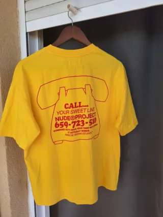 Camiseta Nude Project Amarilla