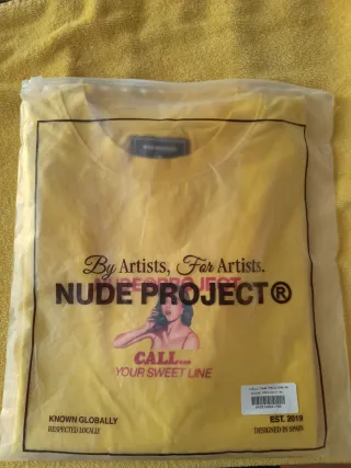 Camiseta Nude Project Amarilla