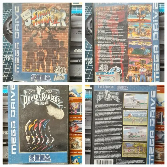 Sega Mega Drive II (Mega 6) CIB + 2 Juegos CIB