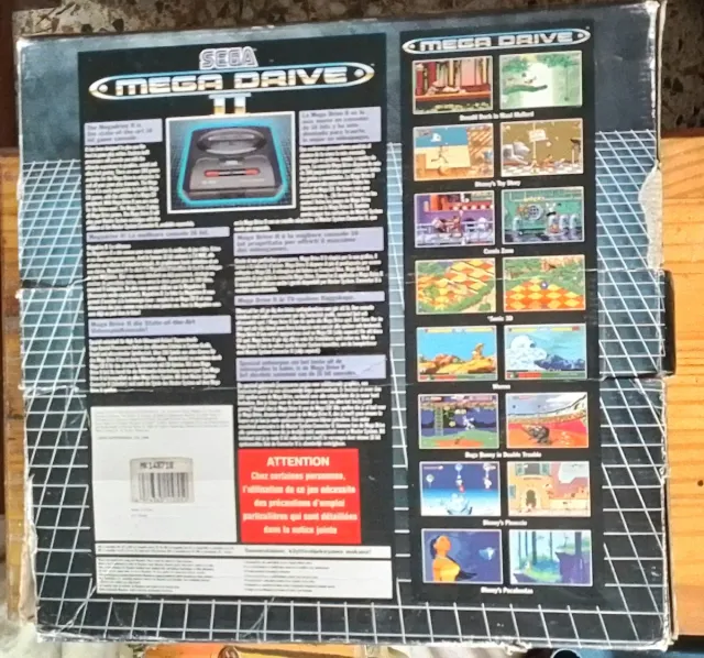 Sega Mega Drive II (Mega 6) CIB + 2 Juegos CIB
