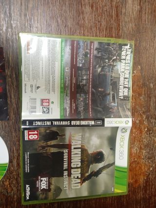 Juego Xbox 360 walking dead survival