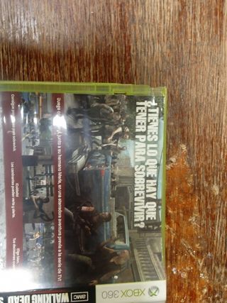 Juego Xbox 360 walking dead survival