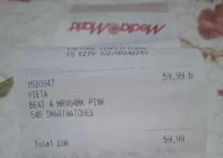 Reloj Vieta Beat 4 Smartwatch Rosa