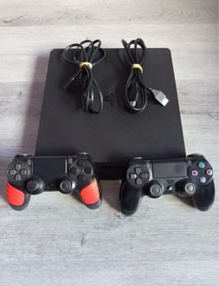 Ps4 Slim 500gb + 2 Mandos