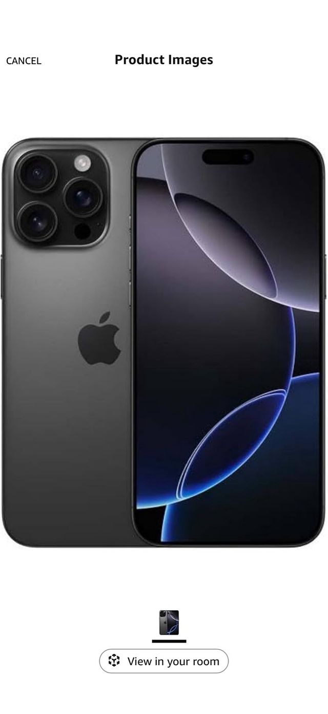 iPhone 16 Pro Max 256GB Negro