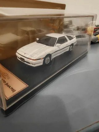 Toyota Supra 1/43 Blanco