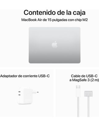 MacBook Air 15” M2 (2023) Plata
