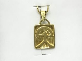 colgante oro 18k