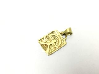colgante oro 18k
