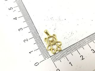 colgante oro 18k
