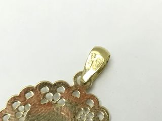 medalla oro 18k