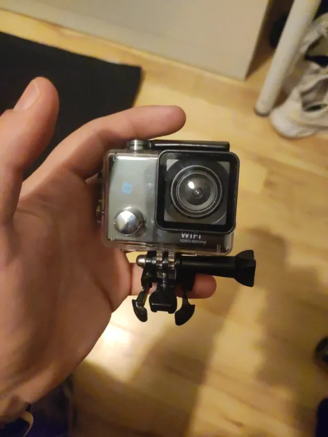 Fotocamera GoPro WiFi 1080p 30fps Argento