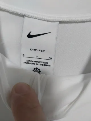 Chándal Nike Blanco y Negro Media Cremallera