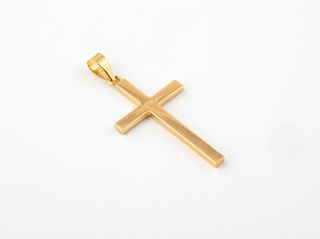 crucifijo oro 18k