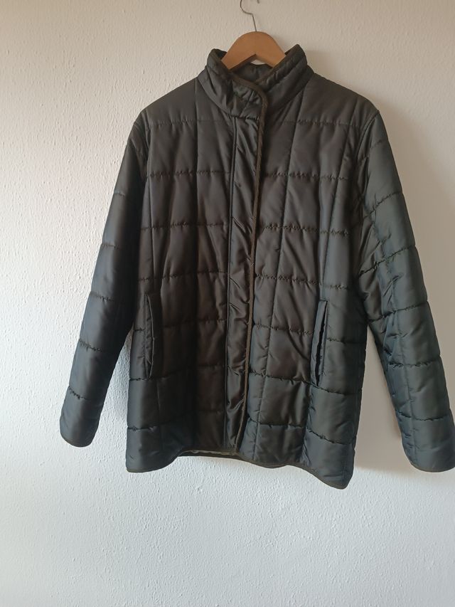 Chaquetón acolchado mujer con cremallera