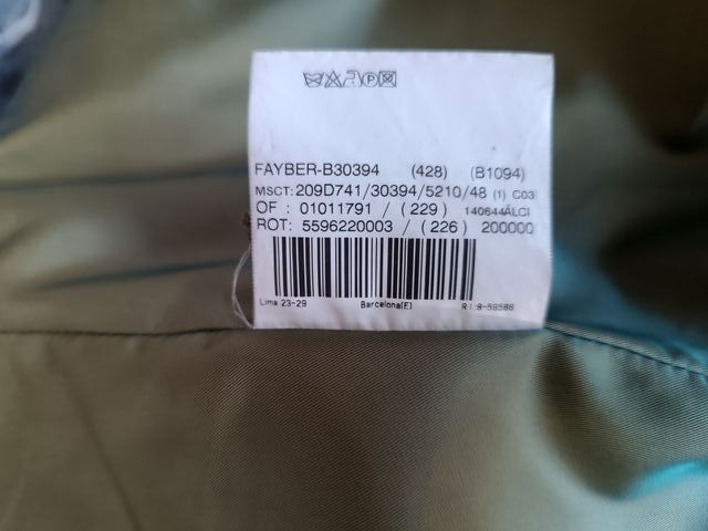 Chaquetón acolchado mujer con cremallera