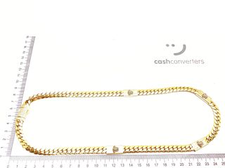 cadena oro 18k 28cm