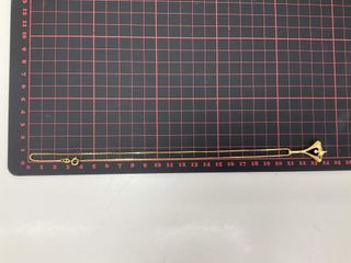 cadena oro 18k con piedra con diamante 20cm