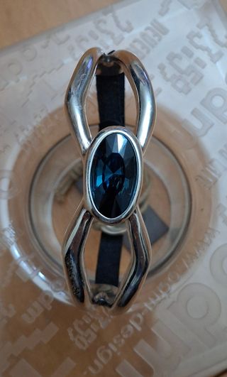Pulsera Uno de 50 Plata y Azul