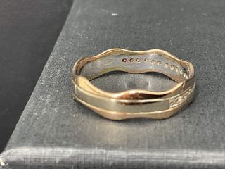 anillo oro 18k con piedra con diamante t. 15 (17,52 mm)