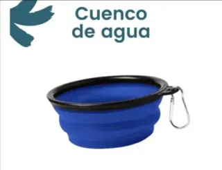 Ciotola pieghevole per acqua per cani