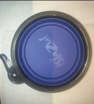 Ciotola pieghevole per acqua per cani