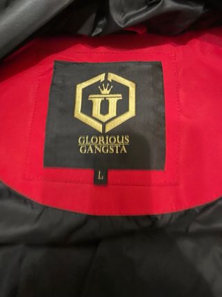 Giubbotto Glorius Gangsta Rosso e Nero