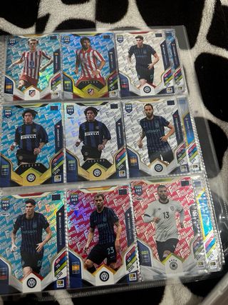 Cartas de fútbol FIFA 365 cada carta tiene su prec