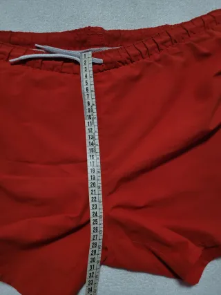 Bañador hombre rojo
