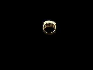 anillo oro 18k con circonita