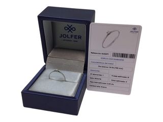 anillo oro 18k con diamante