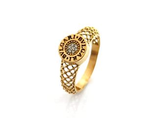 anillo oro 18k con piedra con circonita