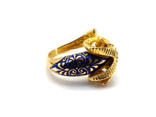anillo oro 18k