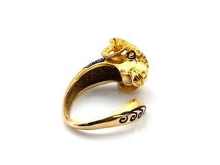 anillo oro 18k