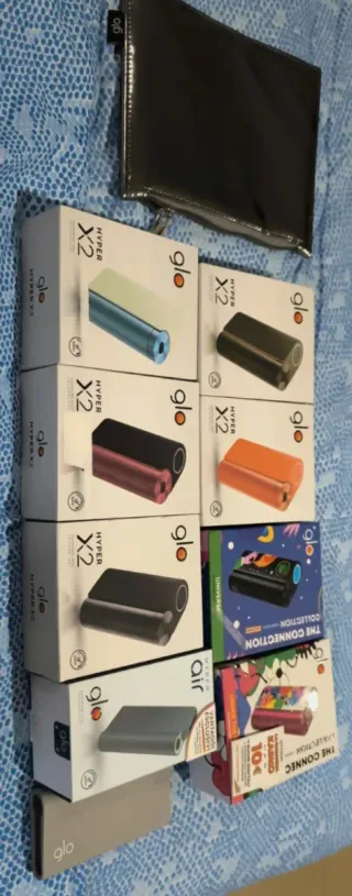 Pochette Glo nera Alcune aperte ma mai usate