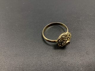 anillo oro 18k con piedra