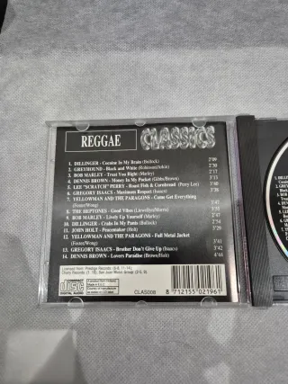 CD Reggae Classics - Bob Marley, Dillinger