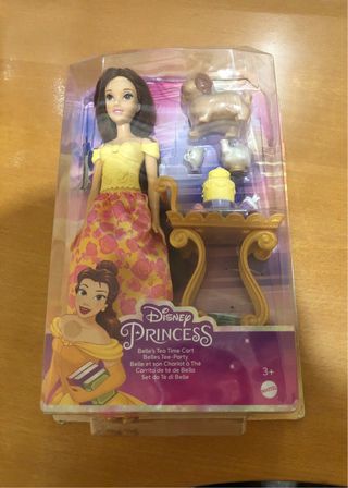 Muñeca Bella Accesorios Fiesta Té Disney Mattel