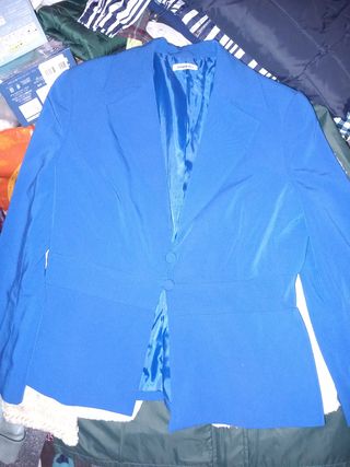 133- americana azul electrico - Talla 40